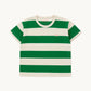 Remera Stripes verde