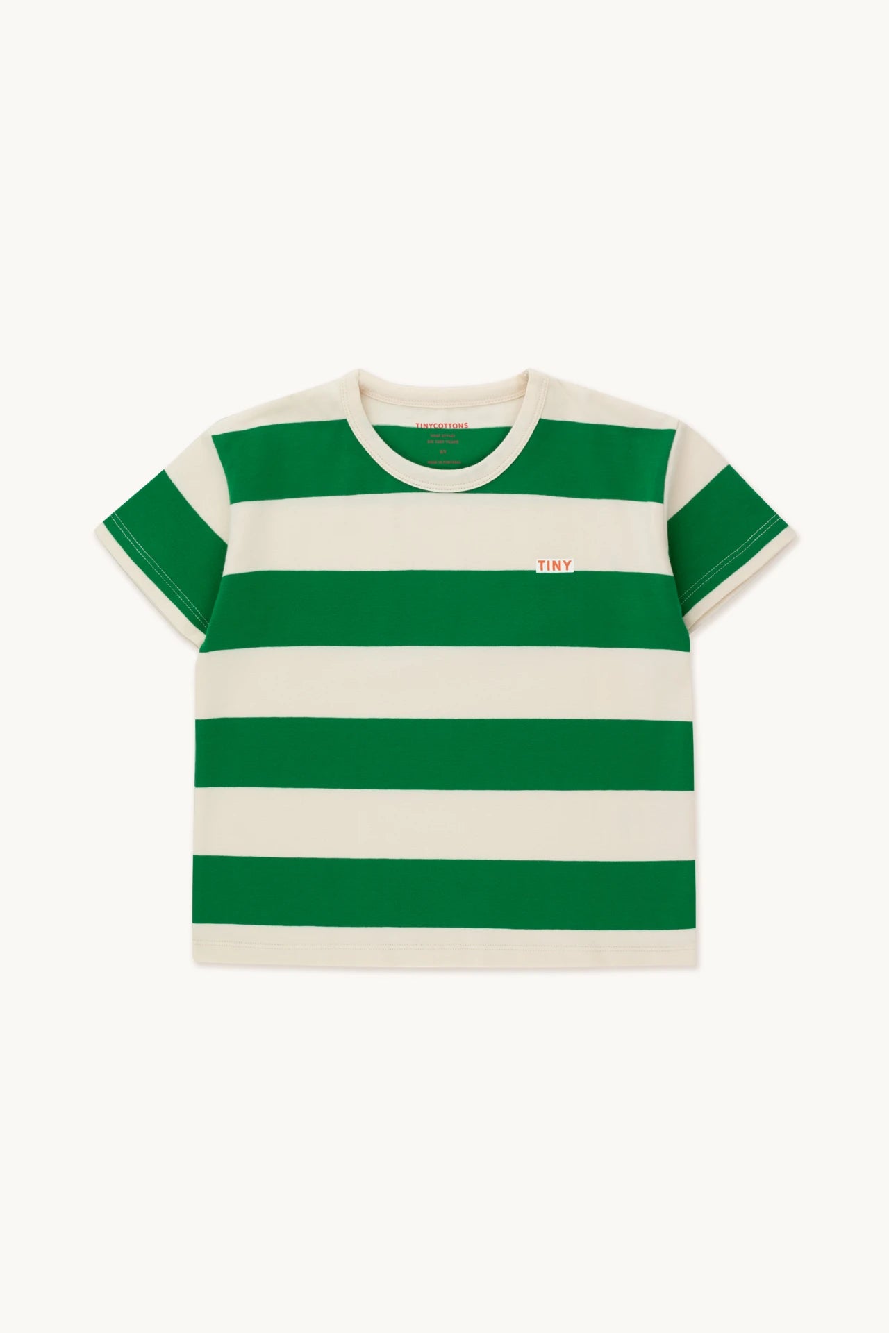 Remera Stripes verde