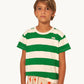 Remera Stripes verde