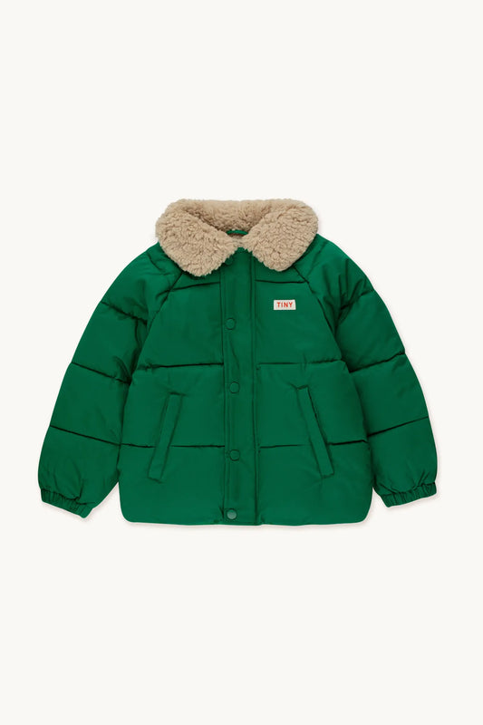 Campera acolchada verde - TALLE 10