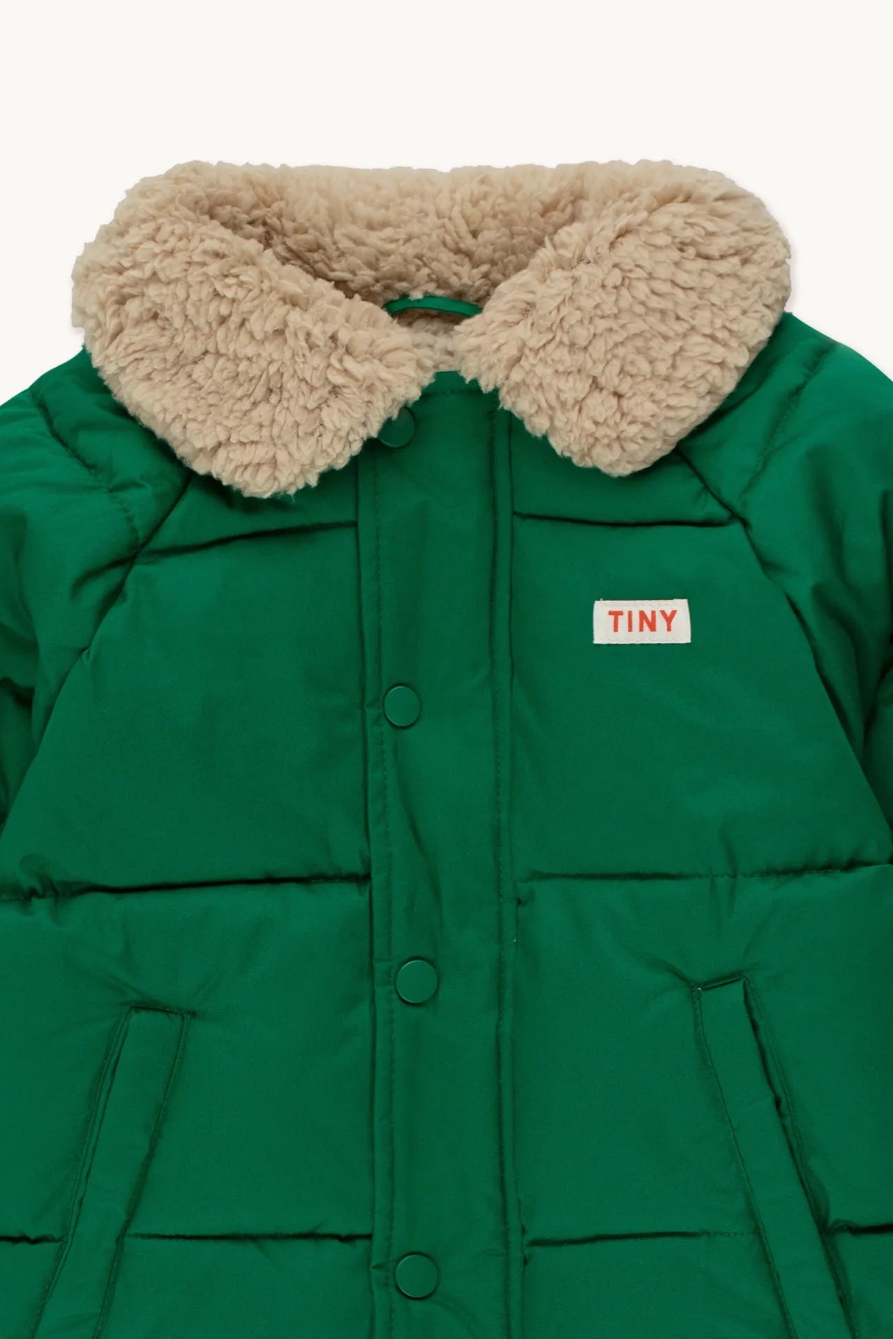 Campera acolchada verde - TALLE 10