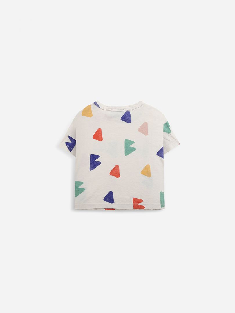 Remera Triangulos - TALLE 6 MESES