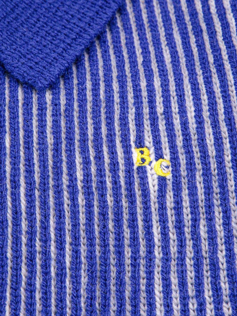 Saco Rayado Color Block - TALLE 8